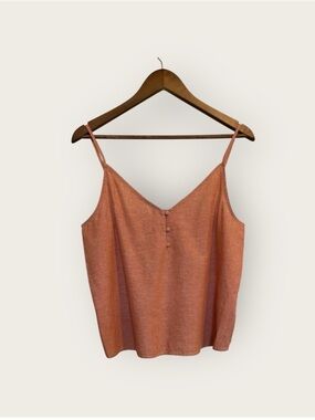 Cotton On Rust Orange Spaghetti Strap Cami